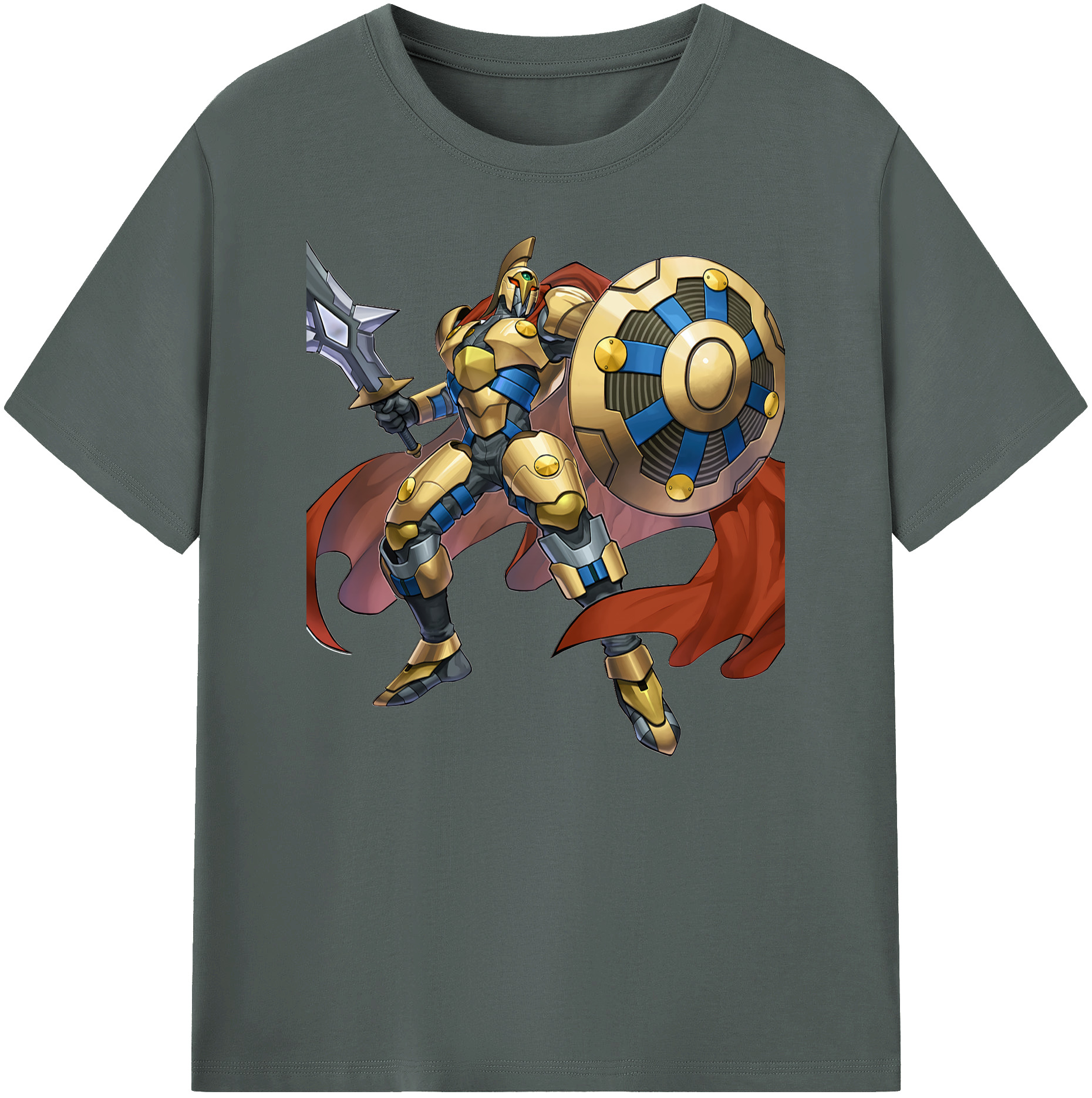（画像用） 遊☆戯☆王 Yu-Gi-Oh! 綿100％ メンズ半袖Tシャツ｜肌触りやわらか＆通気性